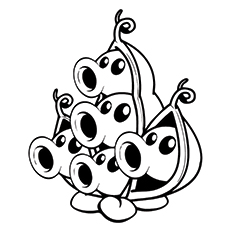 Top peas coloring pages for toddlers