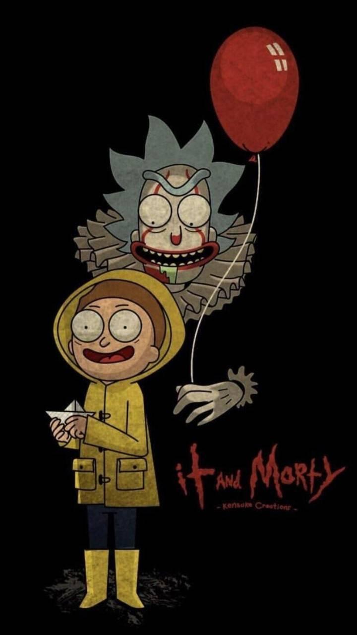 Rick and morty pennywise wallpapers