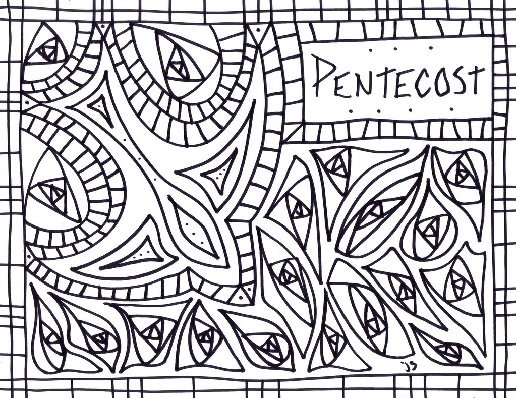 Pentecost coloring sheet pentecost coloring page subscribâ