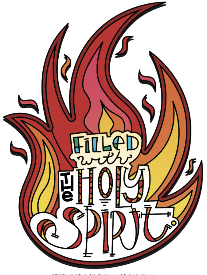 Pentecost flame colouring sheet â st pauls anglican cathedral