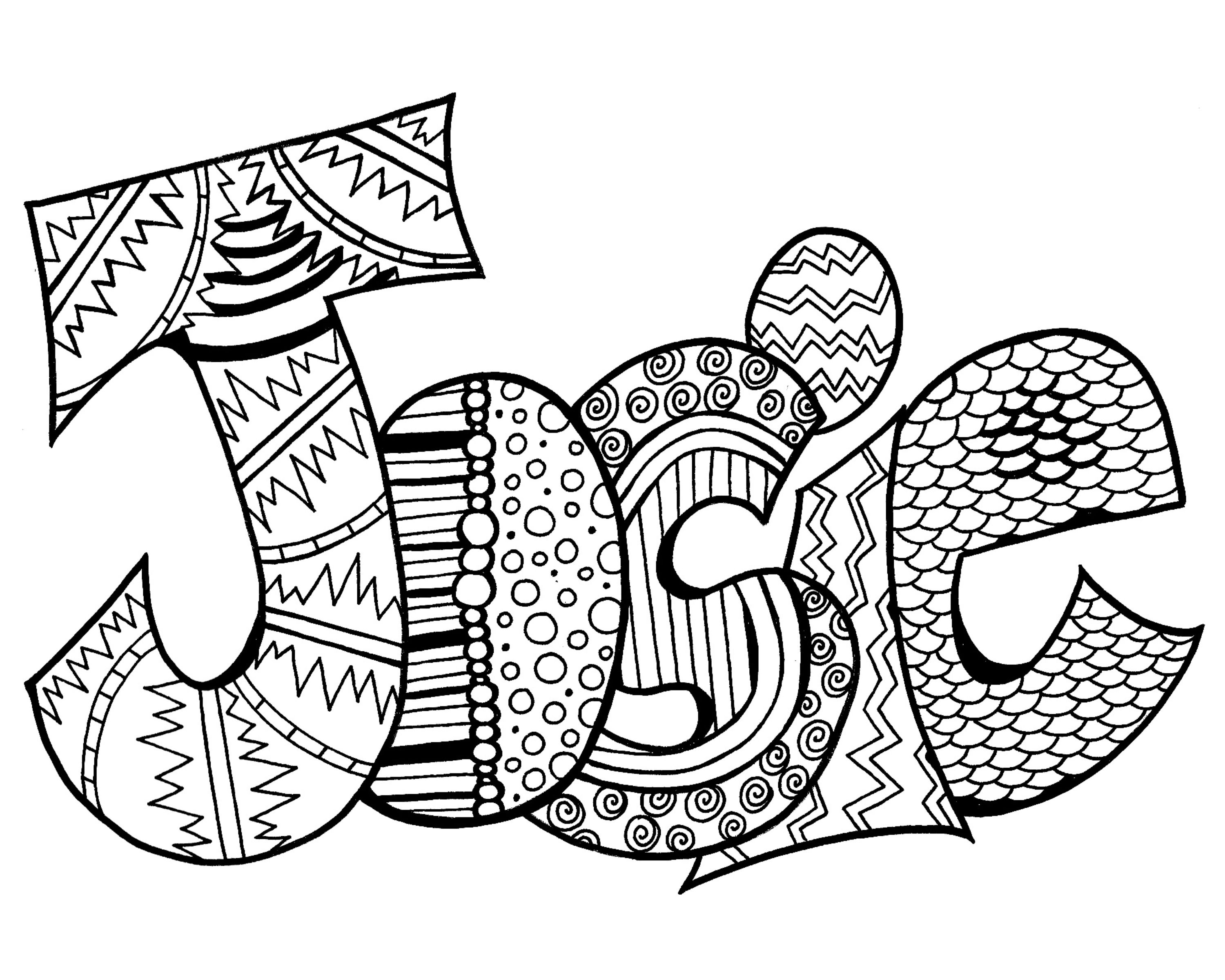 Name coloring page one day delivery classic style pdf