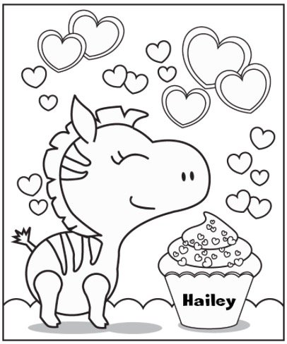 Free personalized printable coloring pages for kids