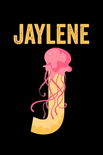 Jaylene animals coloring book for kids weekly planner and lined journal animal coloring pages personalized custom name initial alphabet christmas or birthday gift for girls