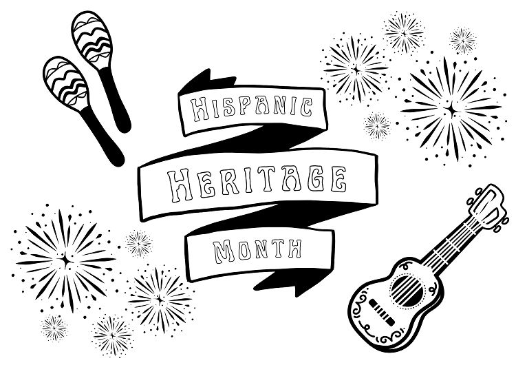 Free hispanic heritage month coloring pages for all ages