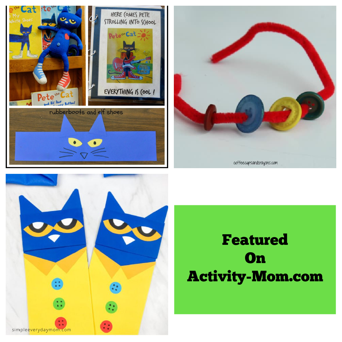 Pete the cat printables and activities free