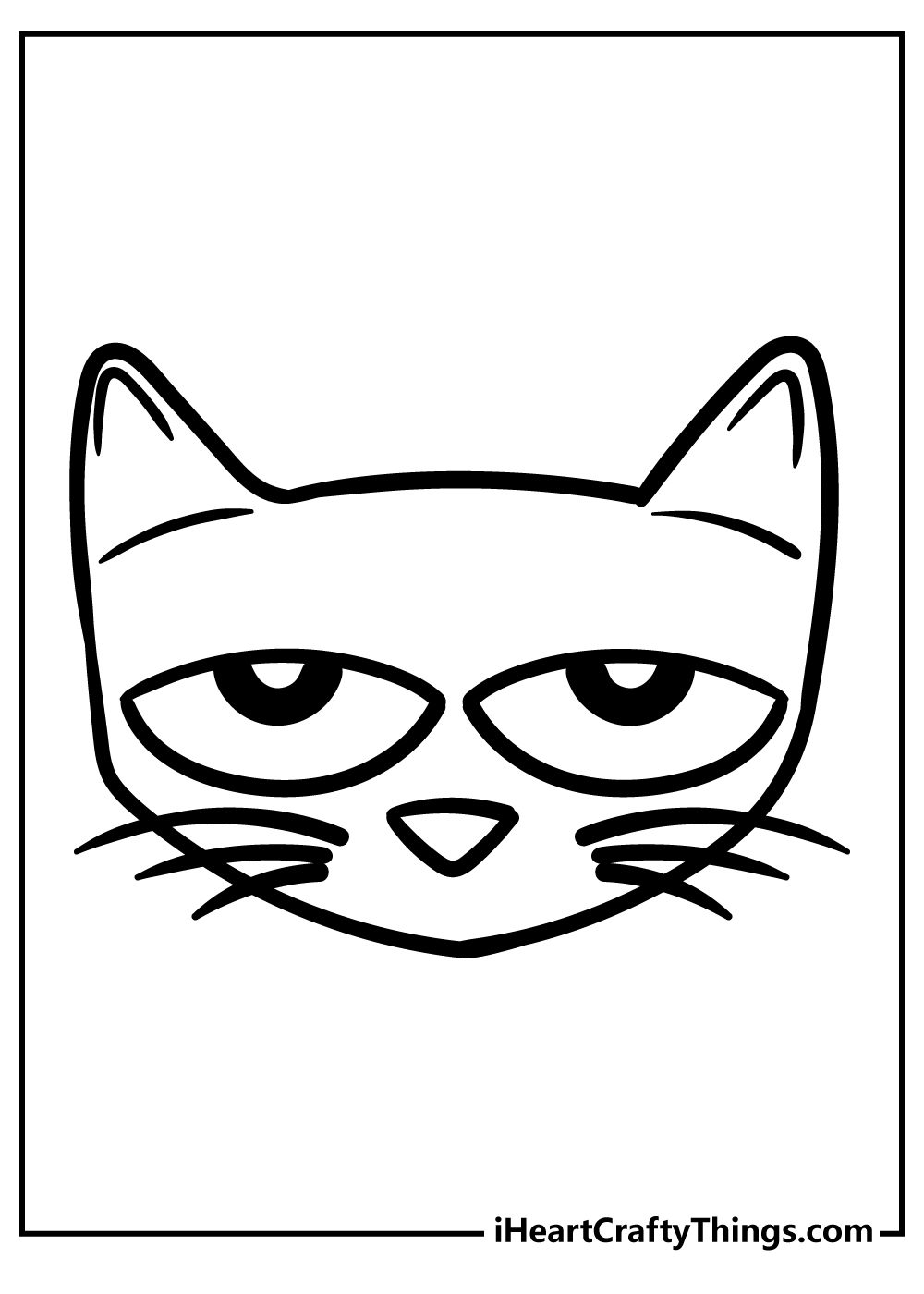 Pete the cat coloring pages free printables