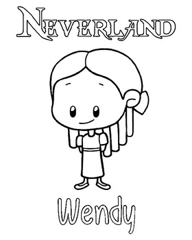 Wendy coloring page