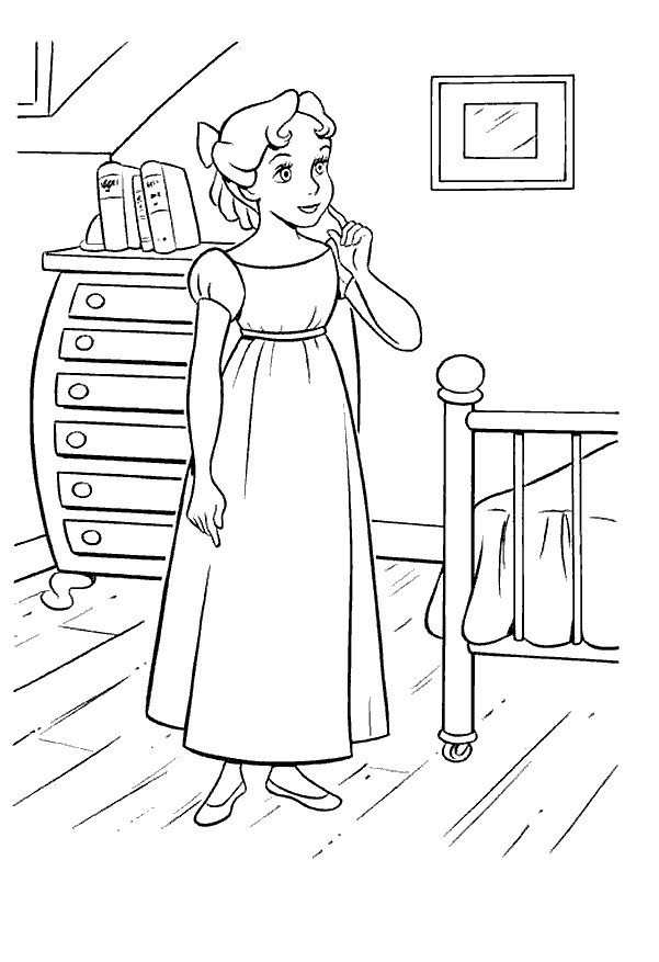 Peter pan coloring pages by coloringpageswk on