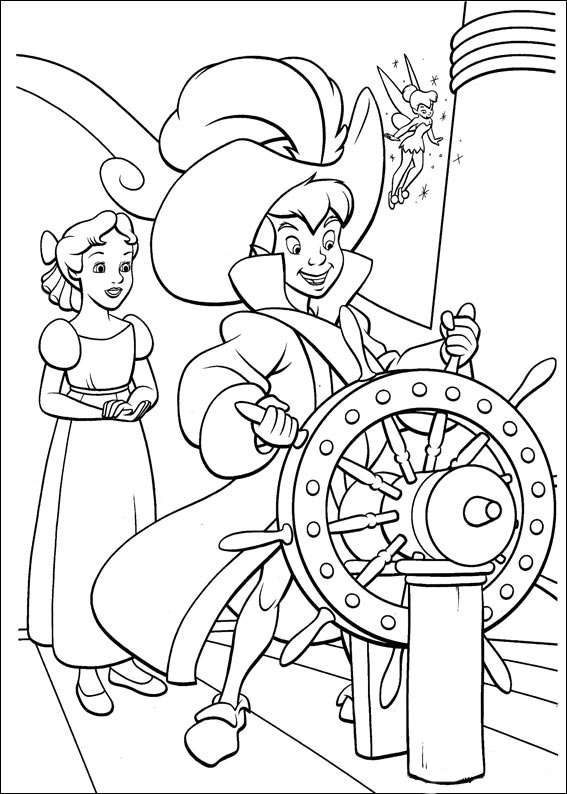 Coloring pages disney peter pan coloring pages for kids