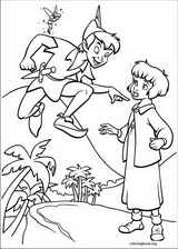 Peter pan return to never land coloring pages