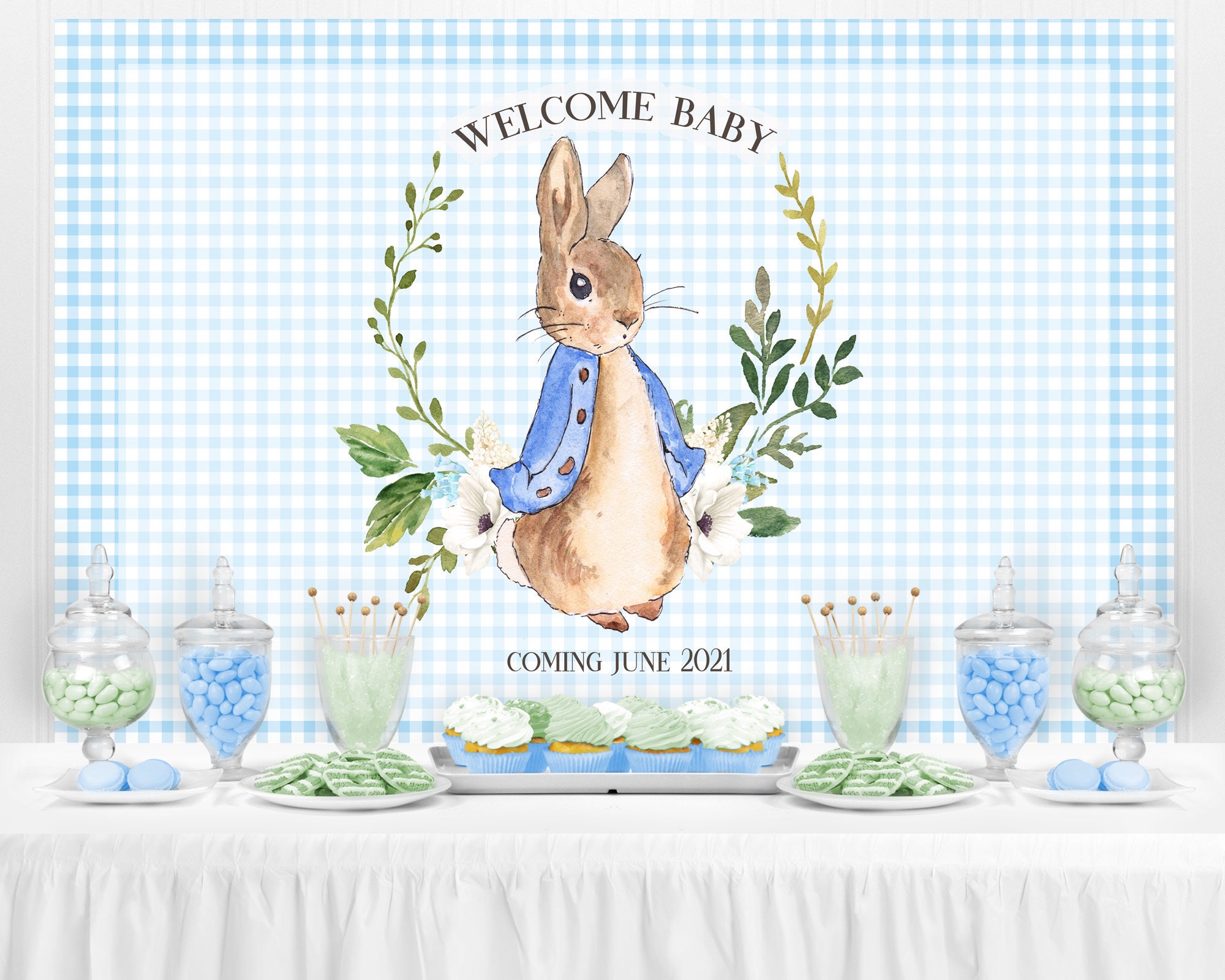 Peter Rabbit Party Supplies, Tableware, and Decorations