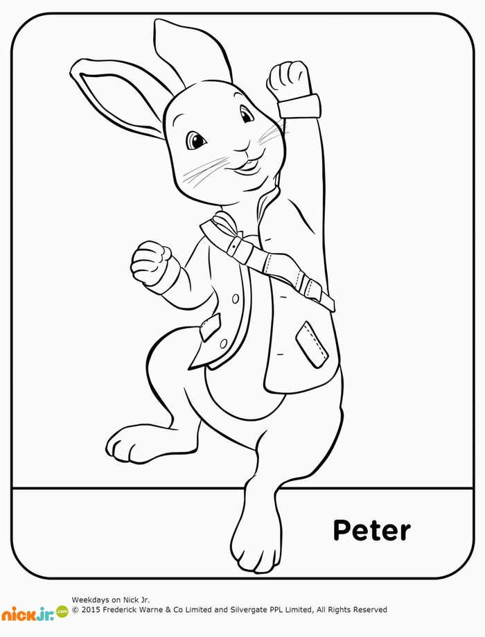 Peter rabbit loring pages pdf for children