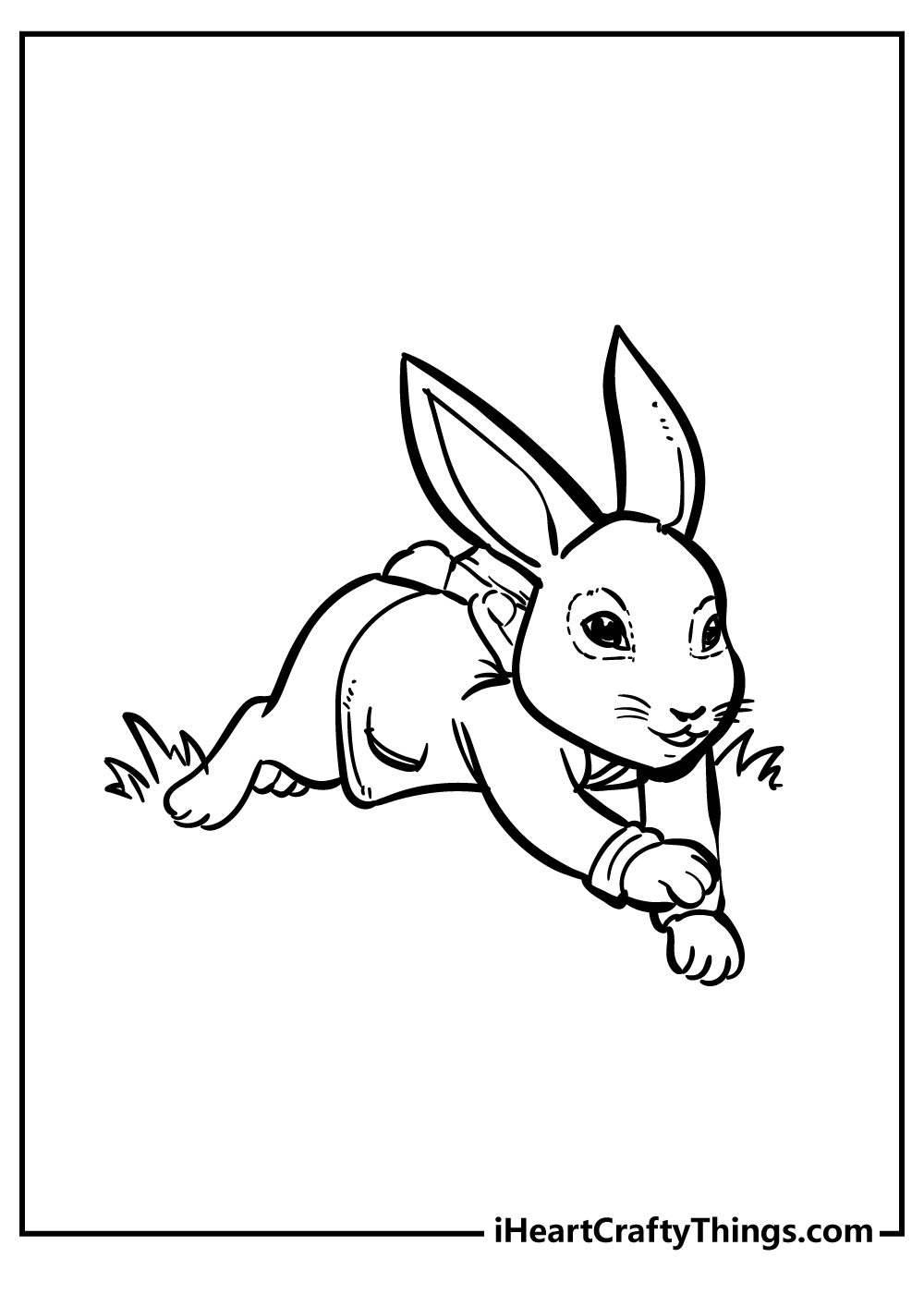 Peter rabbit coloring pages free printables