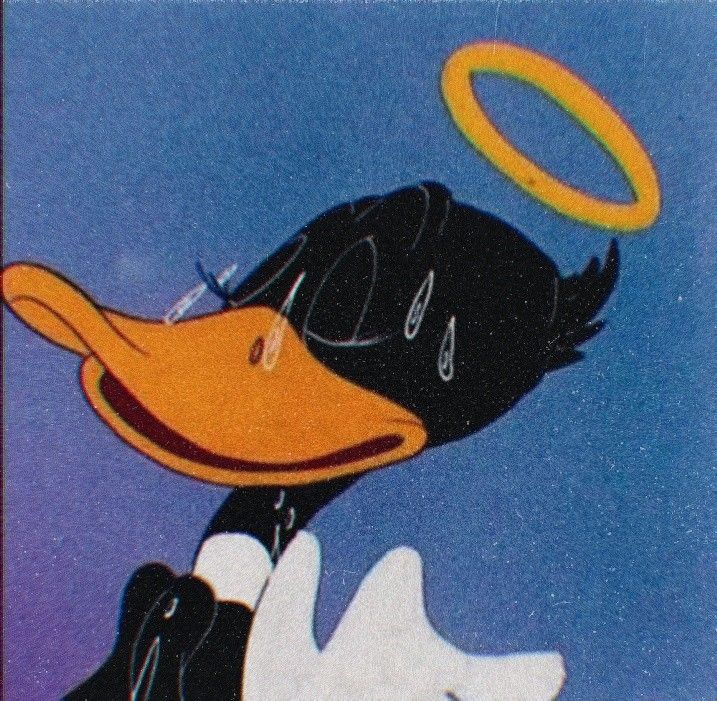 Daffy duck patolino fundo para fotografia figurinhas