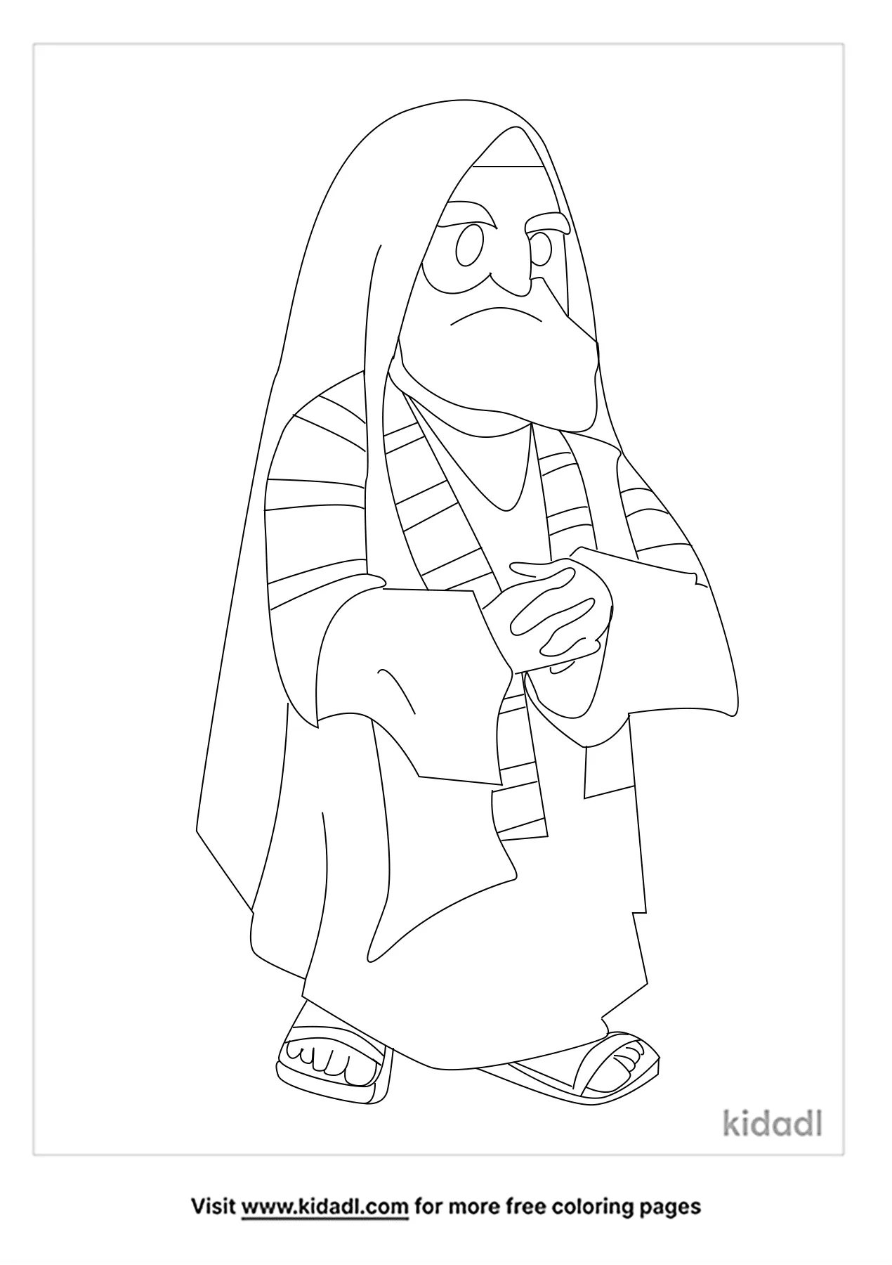 Free pharisee and the tax collector coloring page coloring page printables
