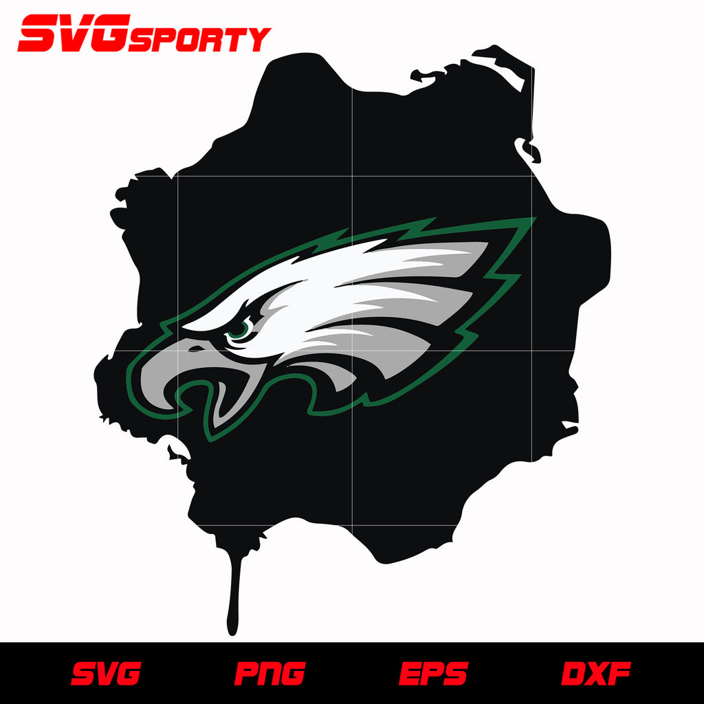 Philadelphia eagles map svg nfl svg eps dxf png digital file â svg sporty