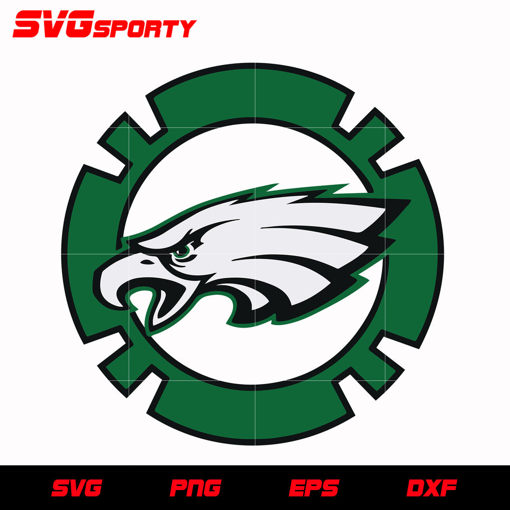 Philadelphia eagles logo svg nfl svg eps dxf png digital file â svg sporty