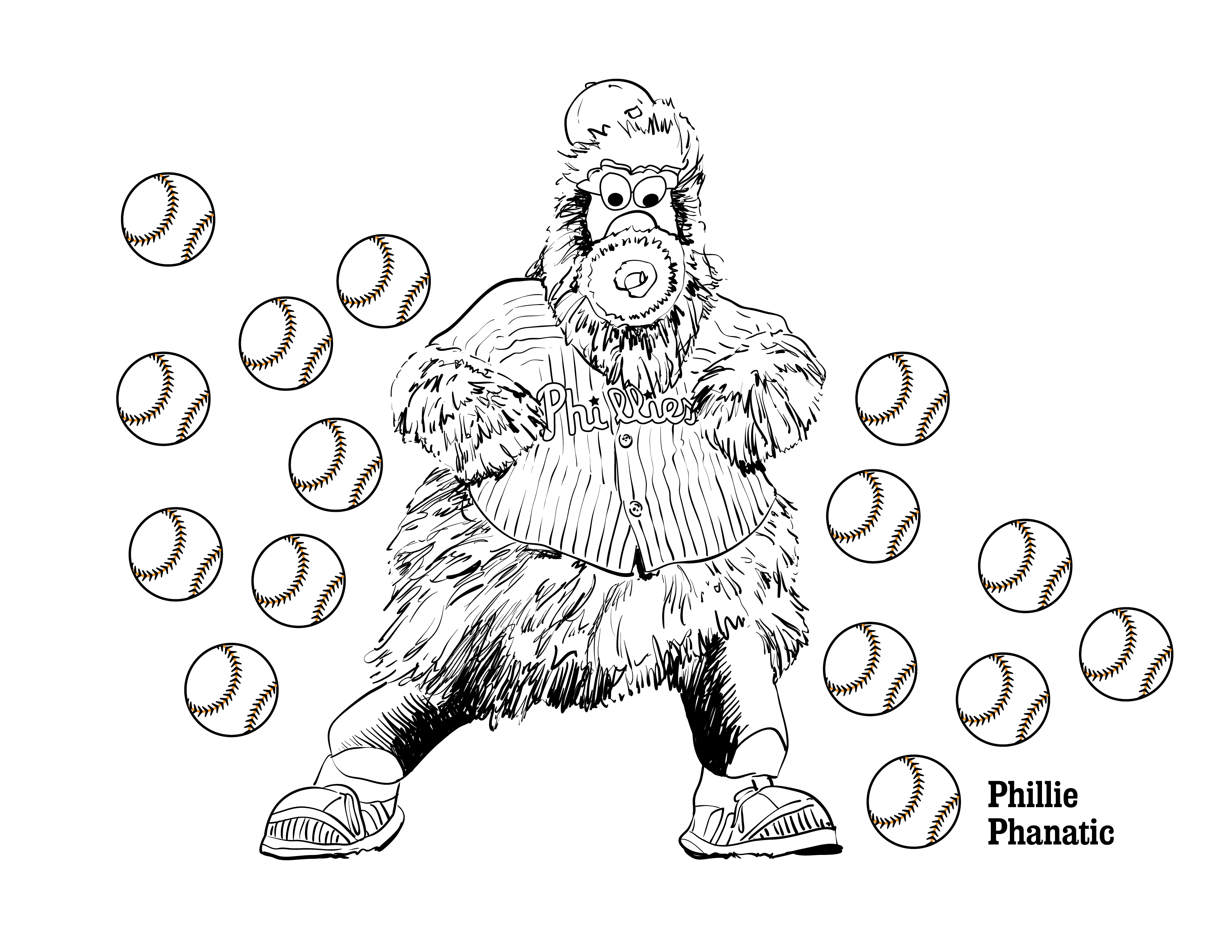 Philadelphia phillies coloring pages are trending download your free sheets