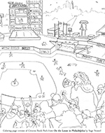 Philadelphia coloring book pages
