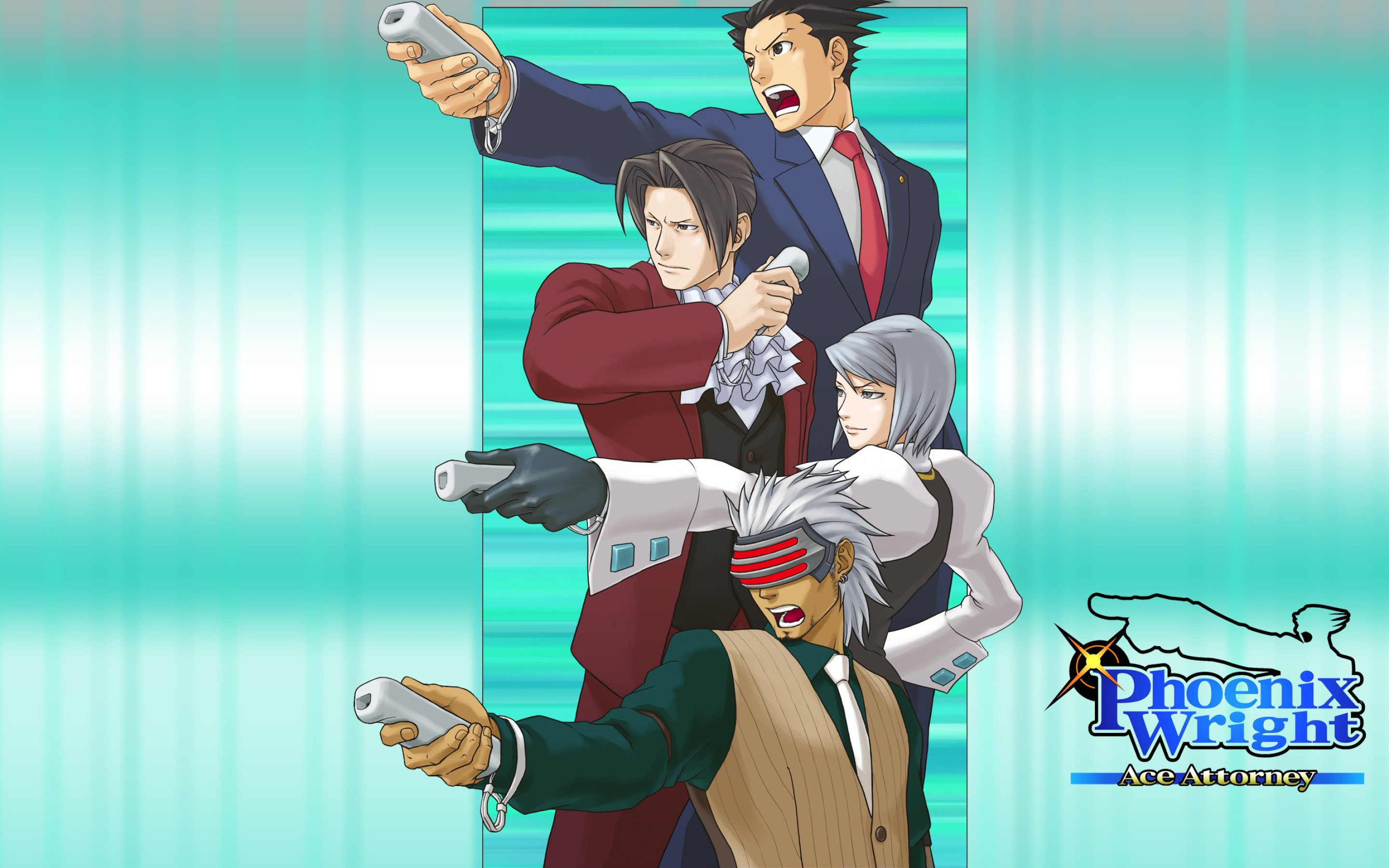 Phoenix wright ace attorney wallpapers and backgrounds k hd dual screen