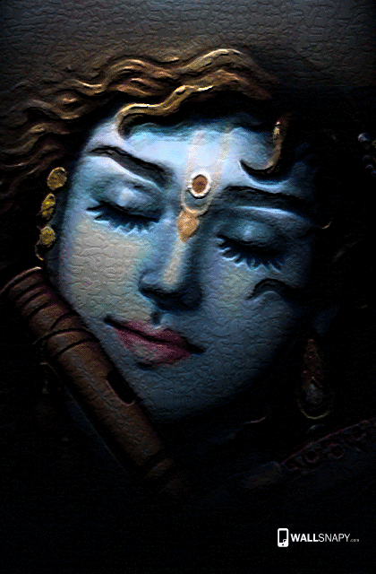 Lord krishna modern art hd images for mobile