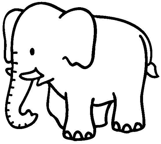 Elephant coloring pages for kids elefantes para colorear pãginas para colorear de animales pãginas para colorear preescolar