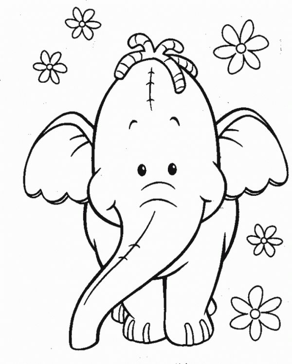 Elephant coloring page disney coloring sheets winnie the pooh pictures