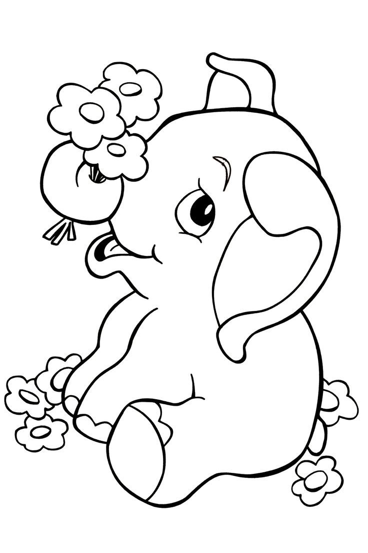 Coloring book pages elephant coloring page animal coloring pages jungle coloring pages