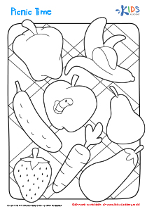 Color the ducklings near the pond coloring page free printable worksheet for kids