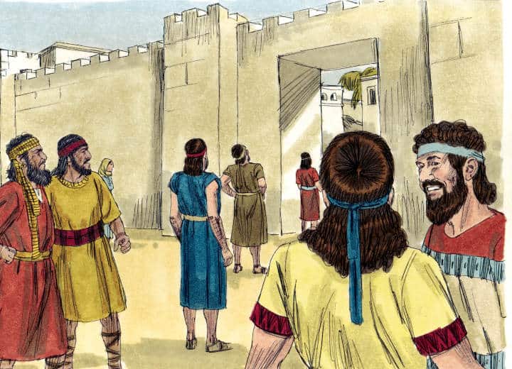 Bible lesson god uses nehemiah to lead his people to rebuild jerusalems walls
