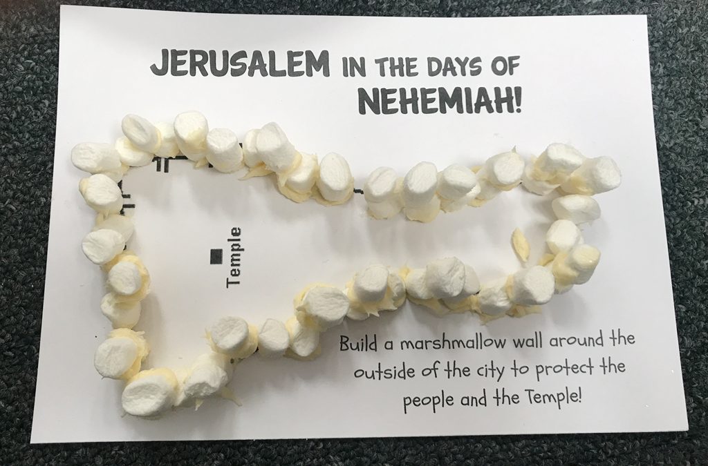 Jerusalem in the days of nehemiah activity printable â