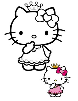 Hello kitty coloring book hello kitty and friendscoloring pages pdf