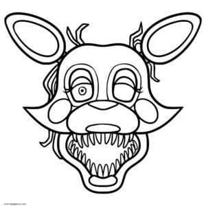 Five nights at freddys fnaf coloring pages printable for free download