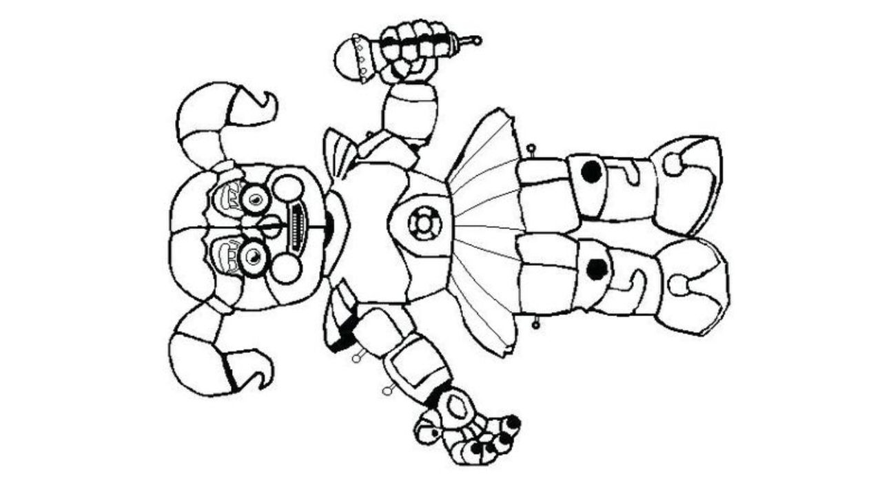 Fnaf coloring page by angeladesalvatore on