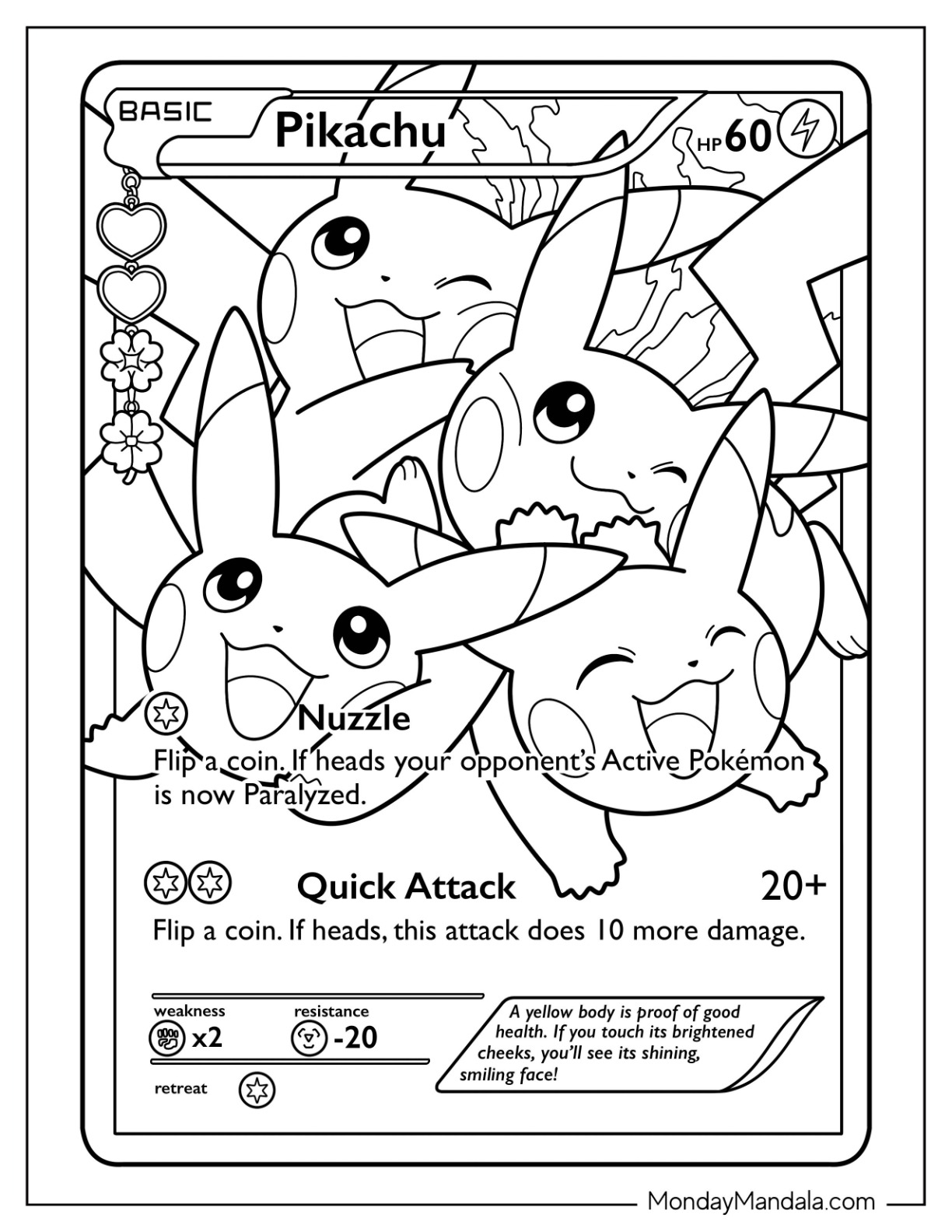 Pokemon card coloring pages free pdf printables