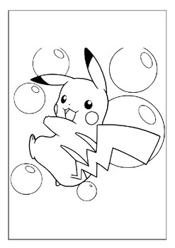 Pikachu coloring pages collection ignite imagination and friendship
