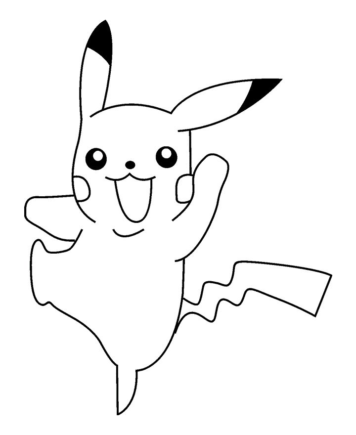 Free printable pikachu coloring pages for kids pokemon coloring pages pikachu coloring page pokemon coloring