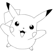 Pikachu coloring pages free printable pictures