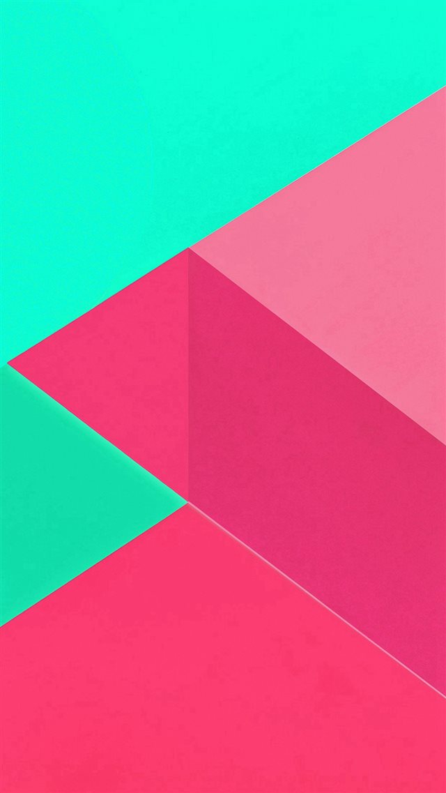 Android marshmallow new green pink pattern iphone wallpapers free download