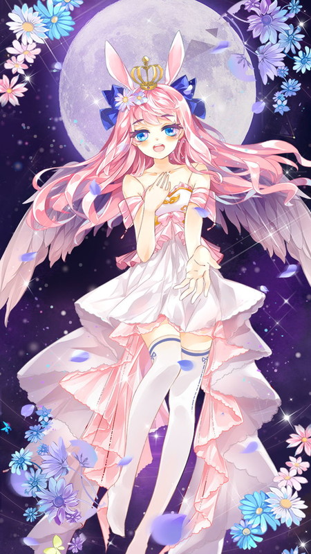 Anime angel girl live wallpaper free android live wallpaper download