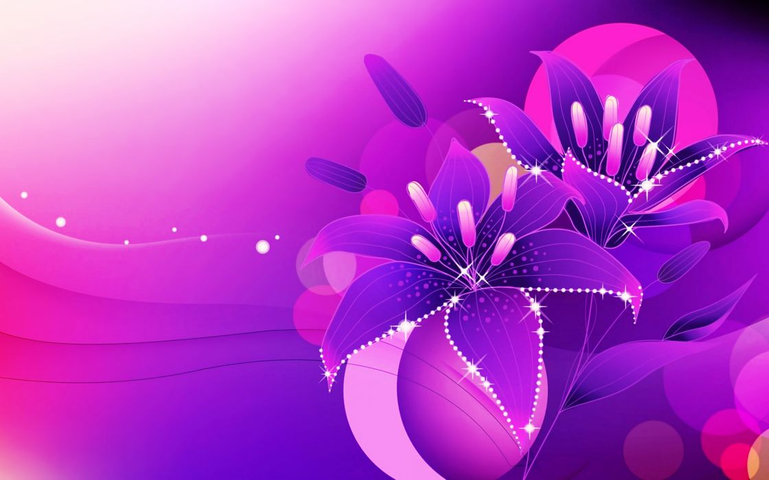 Abstract art background colorful colors flowers glowing wallpapers pink purple wallpaper x