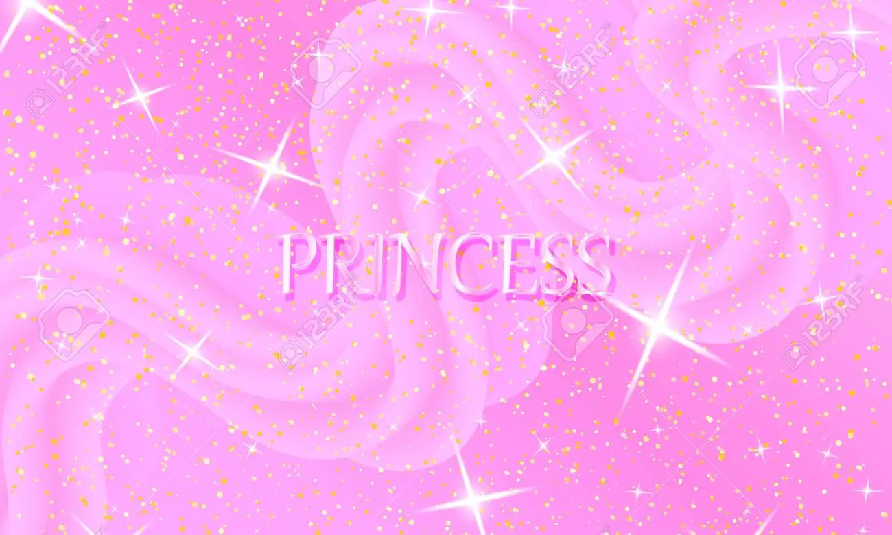Download Glitter Pink Princess Style Background
