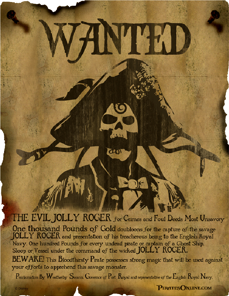 Download hd blackbeard wanted poster