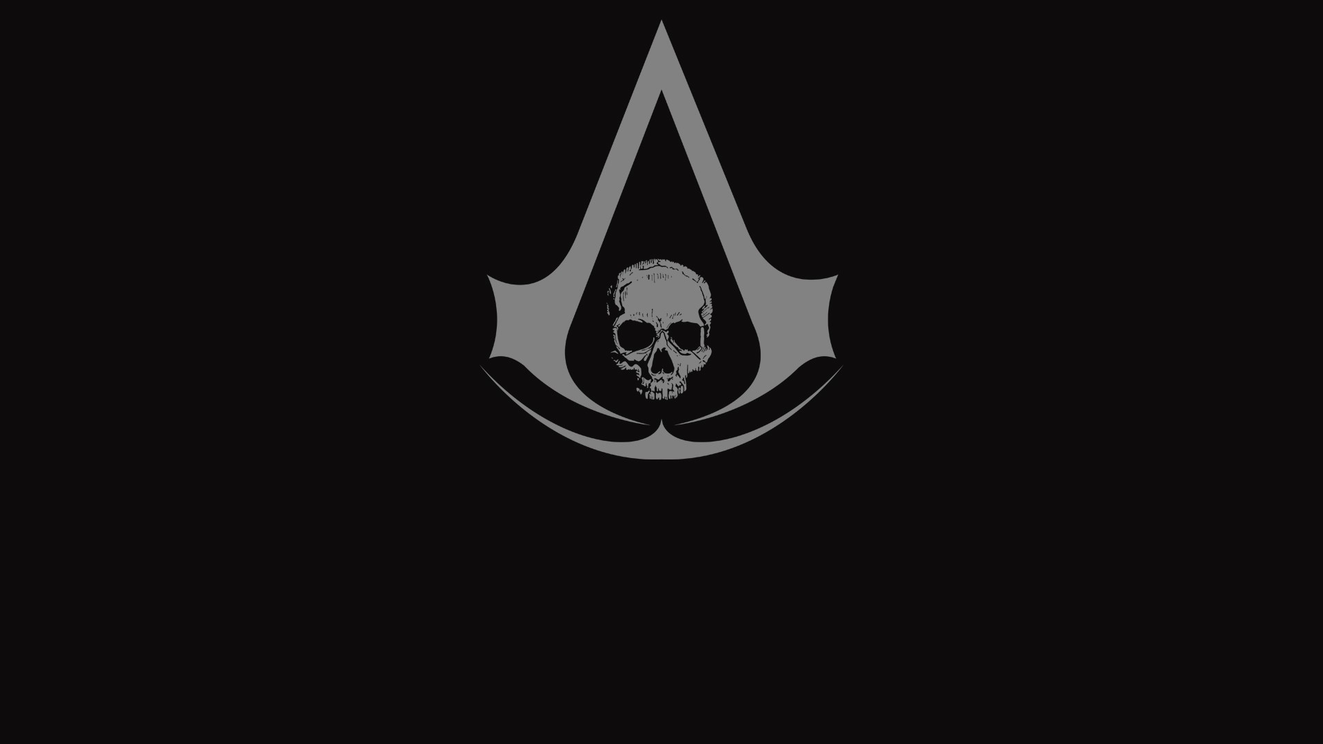 Video games pirates flag minimalism skull pirate flag assassins creed