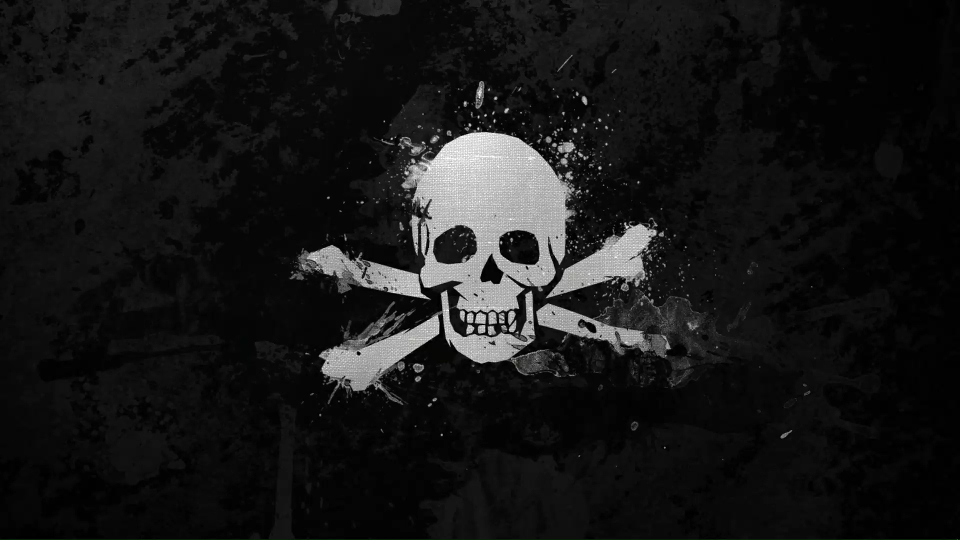 Skull pirate flag live wallpaper