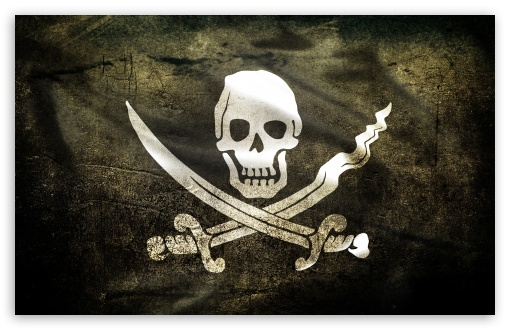 Pirate flag ultra hd desktop background wallpaper for k uhd tv tablet smartphone