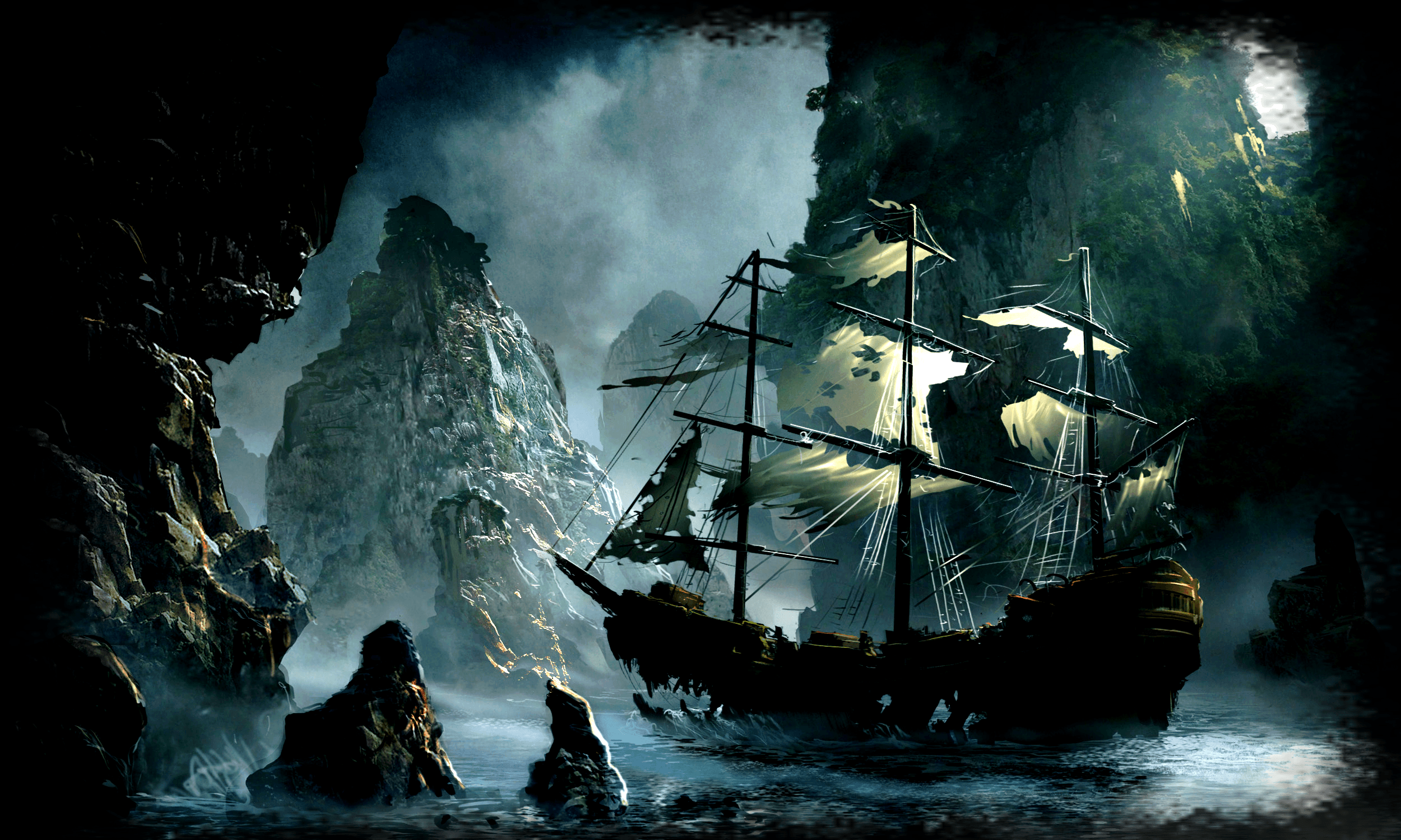 Pirate ships wallpapers