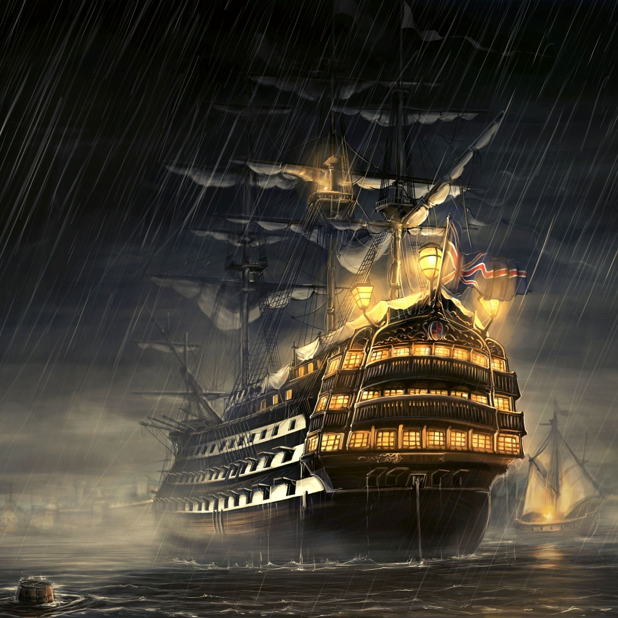 Pirate ship ipad air wallpapers free download