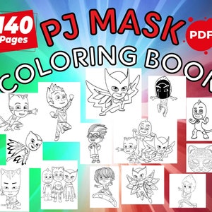 Pj masks coloring