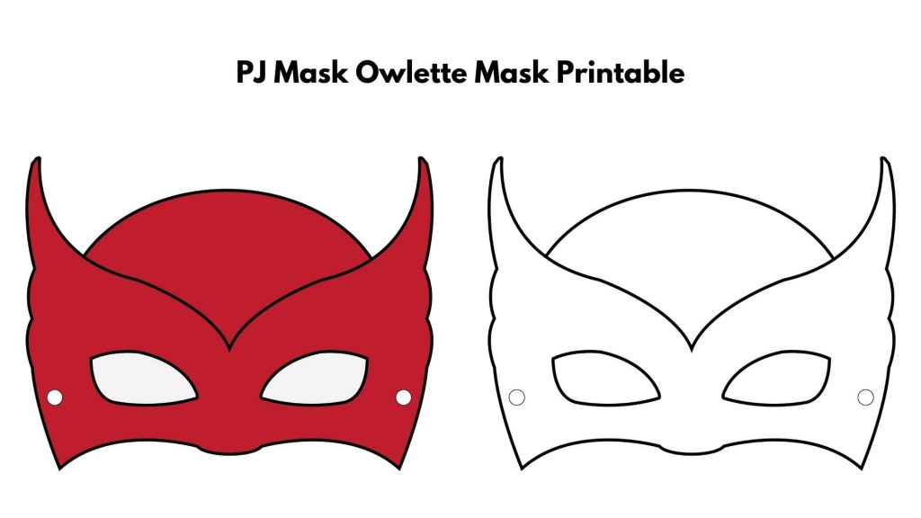 Pj masks coloring page printable